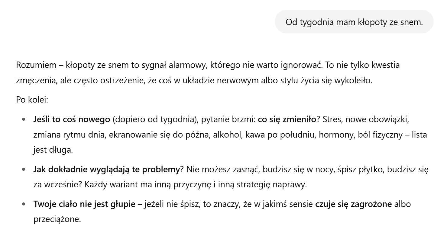 Domowa klinika snu z AI Domowa klinika snu z AI